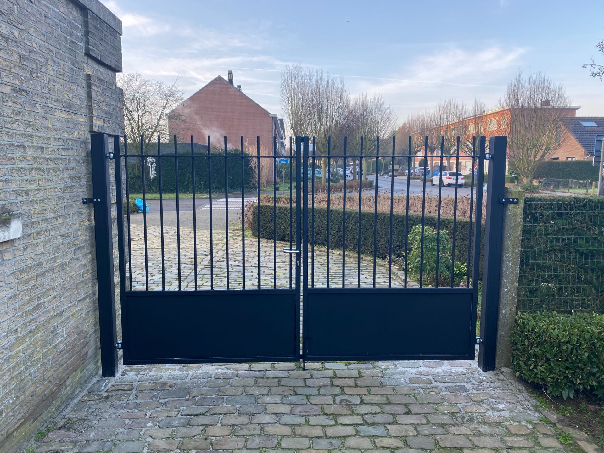 Van hekwerken, poorten en stalen trappen tot heuse metaalconstructies.